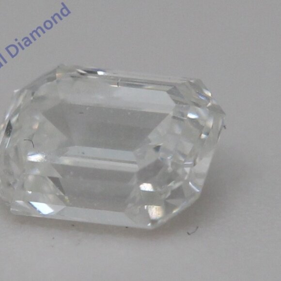 Emerald Diamond Pendant 14K Rose Gold (0.79 Ct H Vs2) Gia C54200011 - Picture 7 of 7